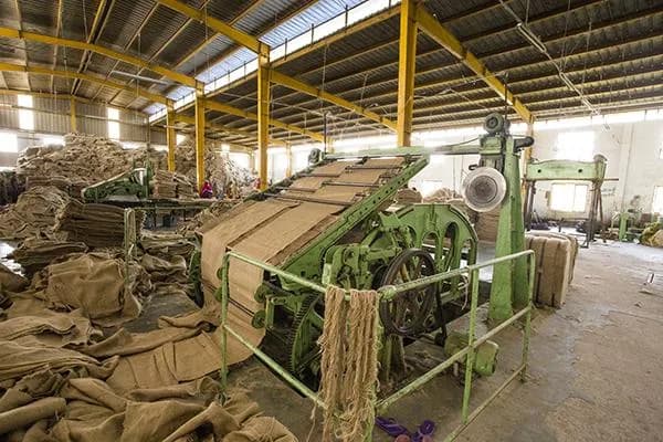 Jute loom at Glory Jute